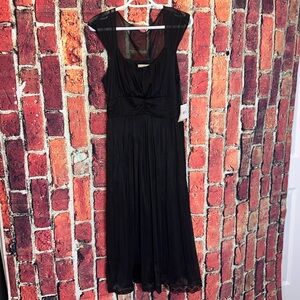 Jonathan Martin lined women Dress size 10 color black new with tags